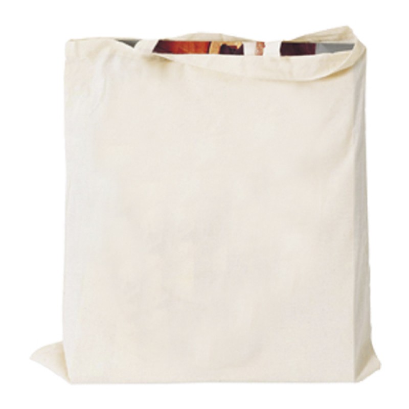 Бавовняна сумка з довгими ручками 4