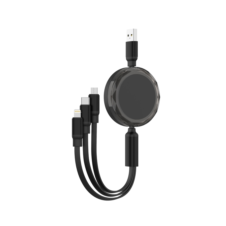 Зарядний кабель 3 в 1 Ruoki, ТМ TEG 2 Зарядний кабель 3 в 1 Ruoki, ТМ TEG 2