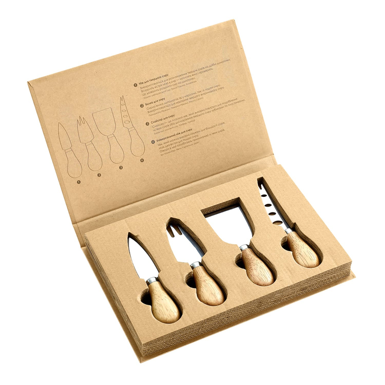 Набір ножів для сиру Edam, TM Casa Mia 5